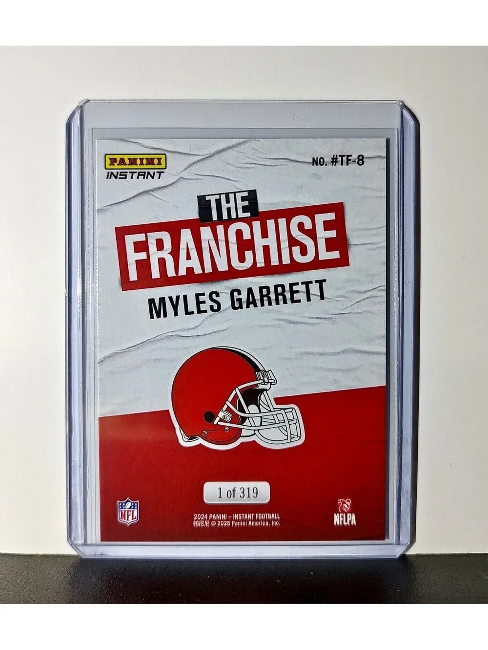 Myles Garrett 2024 Panini The Franchise NFL #8 Football Card Browns 1 of 319